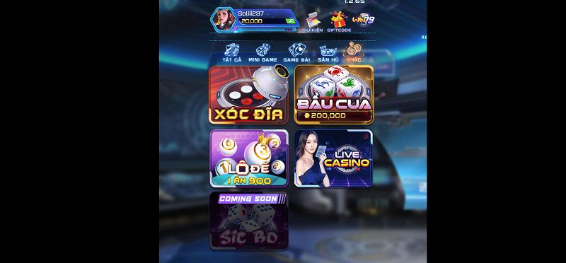 Các đầu mục game đặc sắc khác cũng rất được đầu tư