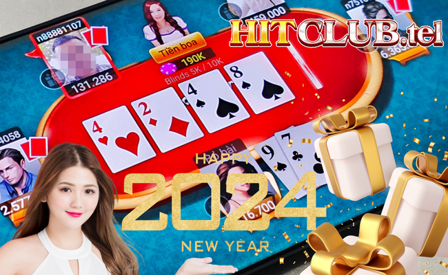 Hitclub tung ra chương trình khuyến mãi chào năm mới 2024 siêu khủng